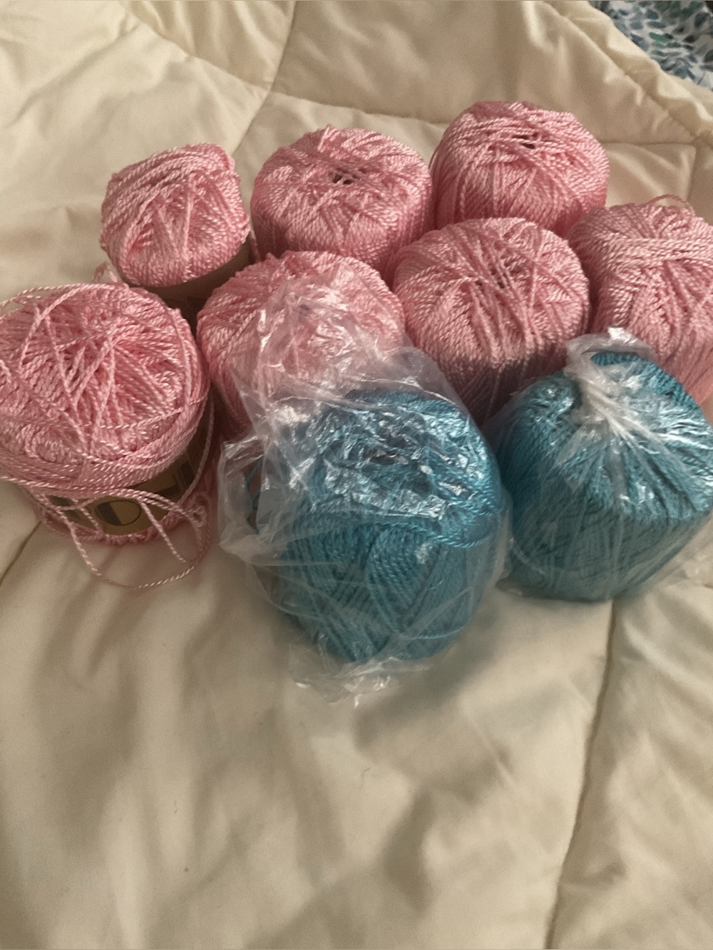 No Lowball Vintage Bon Bonel Yarn- 9 Skeins (Vendome)/ Crochet/ Knit/ Yarn